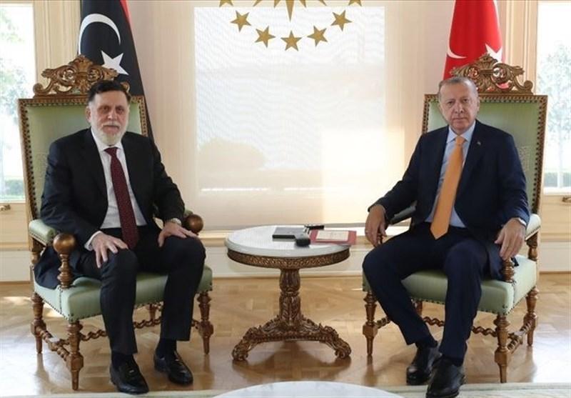 سفر فائز سراج به ترکیه و دیدار با اردوغان سفر فائز سراج به ترکیه و دیدار با اردوغان