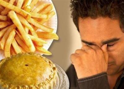 مواد غذایی که باعث تشدید افسردگی می شوند
