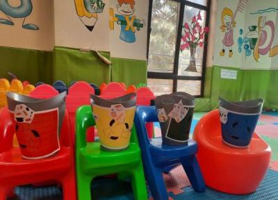 آموزش تفکیک پسماند با سطل های رنگی به زبان بچگانه